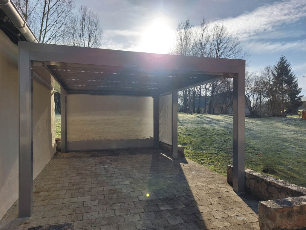 Pergola storeferm en sarthe